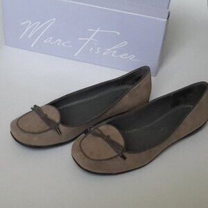 Marc Fisher Suede Flat Size 8M (New with Box)